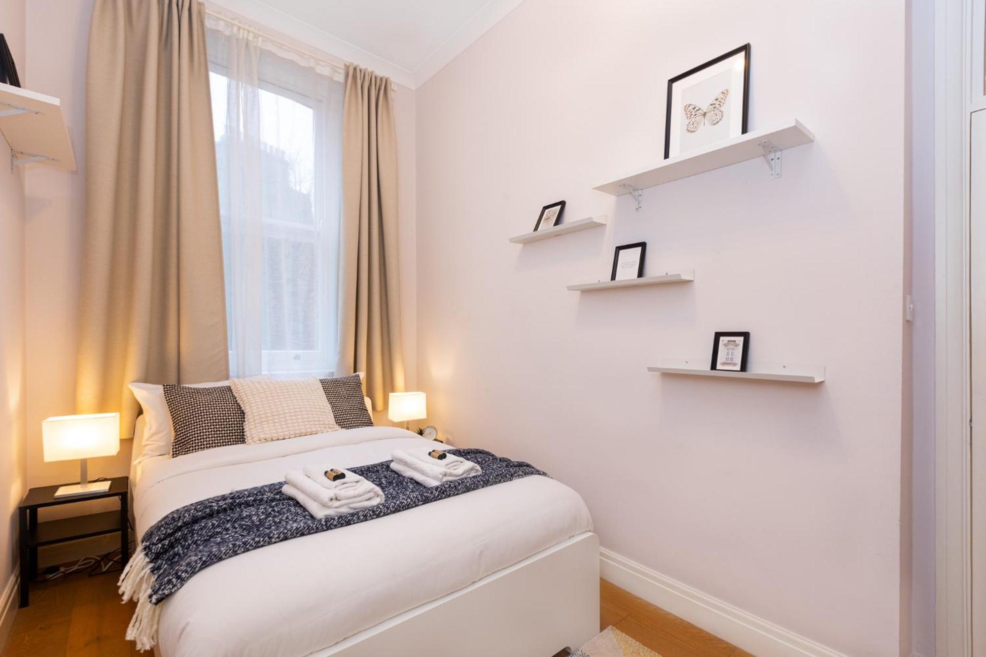 Apartament Bright & Charming 2br Flat Wbalcony In Maida Vale *