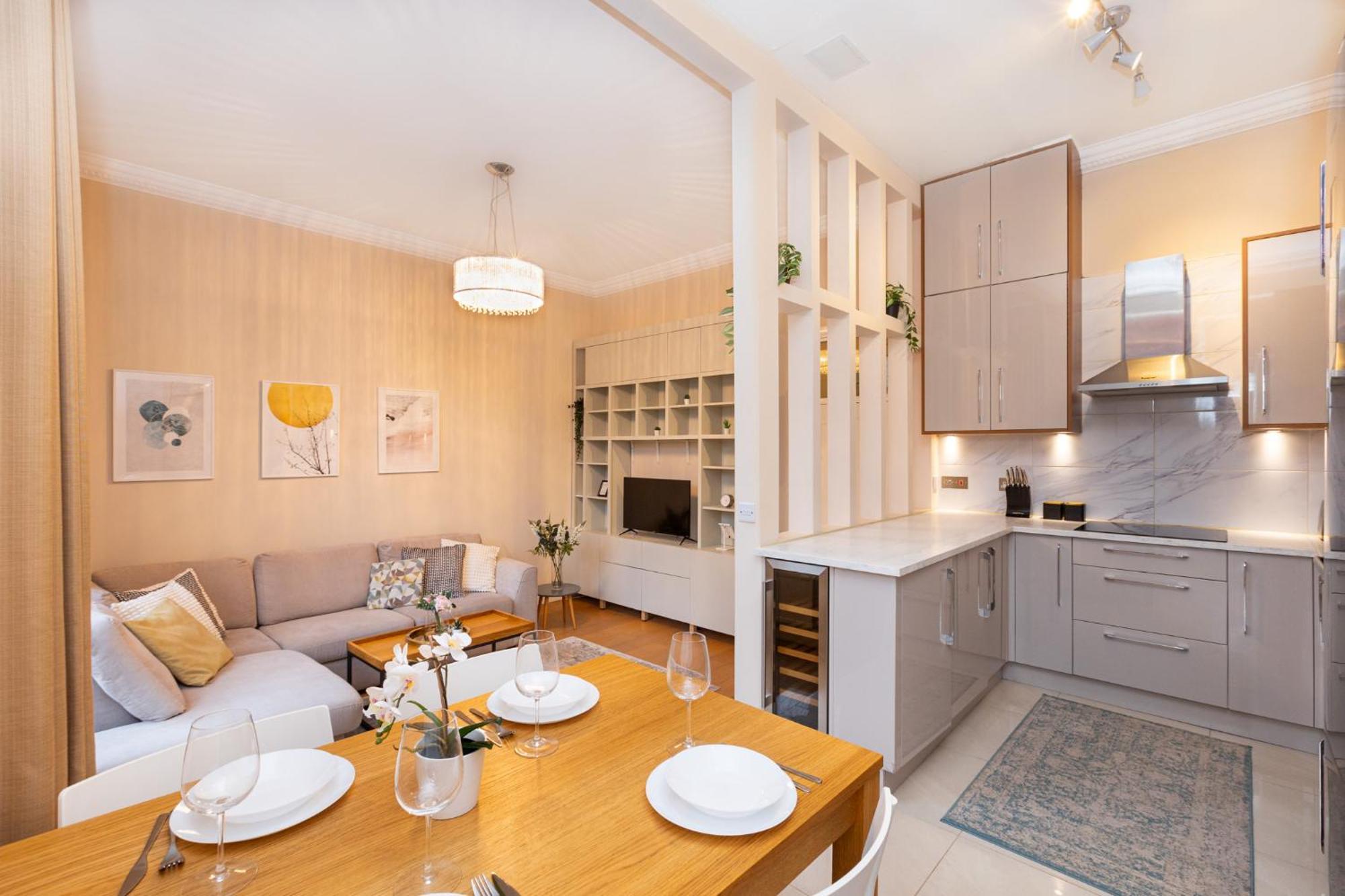 Bright & Charming 2br Flat Wbalcony In Maida Vale Apartament *